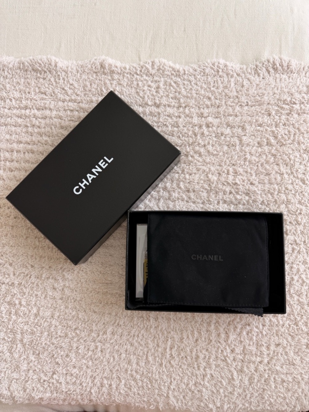 CHANEL Black Quilted Mini Wallet-on-Chain with Silver Hardware - Picture 6 of 7